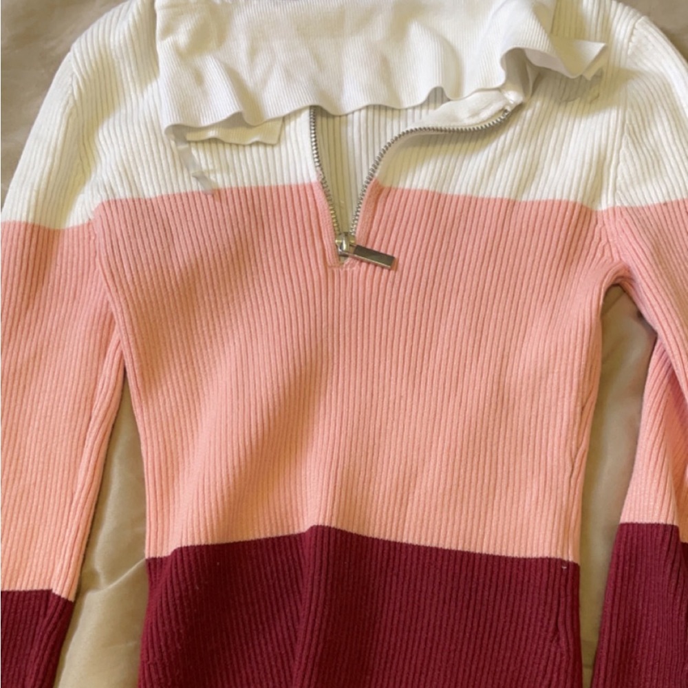 Pink sweater
